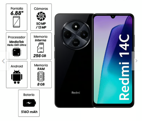 REDMI 14C 4GB+ 128GB