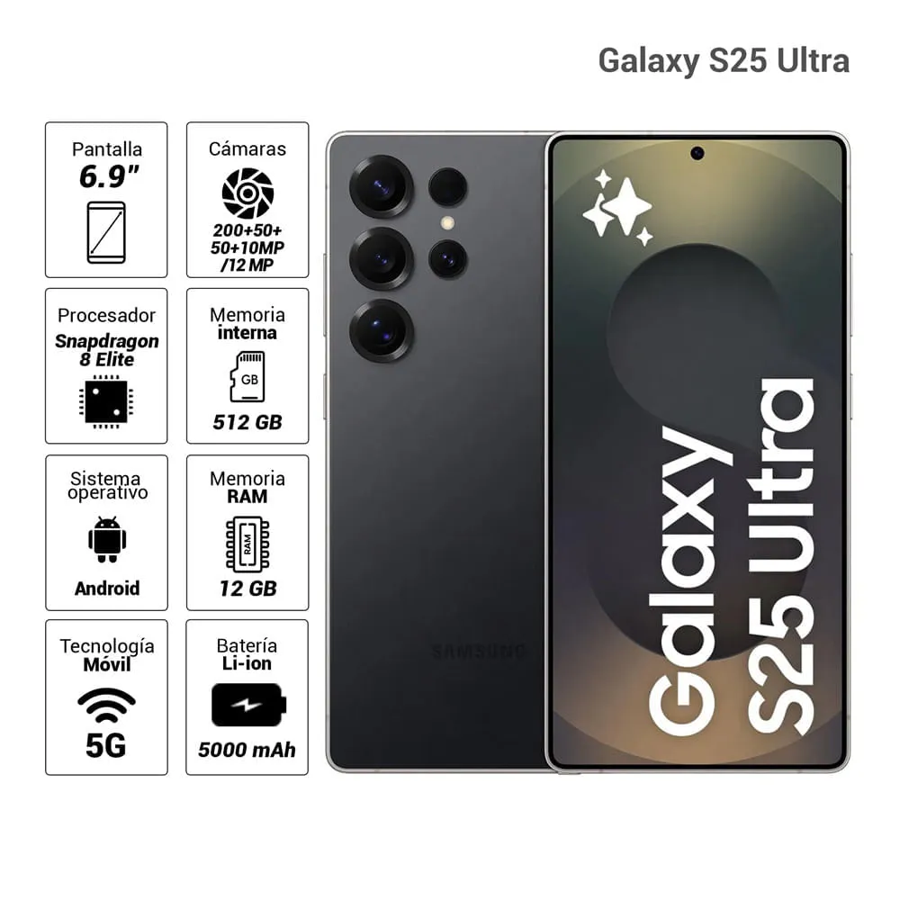 SAMSUNG GALAXY S25 ULTRA 12GB RAM + 512GB ROM